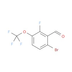 Aobchem&nbsp;6-Bromo-2-fluoro-3-(trifluoromethoxy)benzaldehyde | ≥97% | CAS 524674-70-2 | C8H3BrF4O2 | 250mg