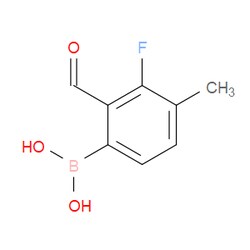 Aobchem&nbsp;3-Fluoro-2-formyl-4-methylphenyboronic acid | ≥97% | CAS 1451391-40-4 | C8H8BFO3 | 1g