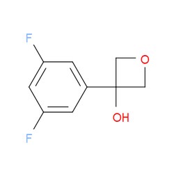 Aobchem&nbsp;3-(3 5-Difluorophenyl)-3-oxetanol | ≥95% | CAS 1395281-64-7 | C9H8F2O2 | 1g