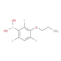 Aobchem&nbsp;3-Propoxy-2 4 6-trifluorophenylboronic acid | ≥97% | CAS 871125-70-1 | C9H10BF3O3 | 1g