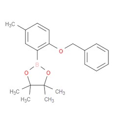 Aobchem&nbsp;2-Benzyloxy-5-methylphenylboronic acid pinacol ester | ≥97% | CAS 1204580-85-7 | C20H25BO3 | 5g