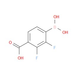 Aobchem&nbsp;4-Carboxy-2 3-difluorophenylboronic acid | ≥97% | CAS 1029716-92-4 | C7H5BF2O4 | 1g