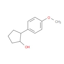 Aobchem&nbsp;2-(4-Methoxyphenyl)cyclopentanol | ≥97% | CAS 933674-44-3 | C12H16O2 | 250mg