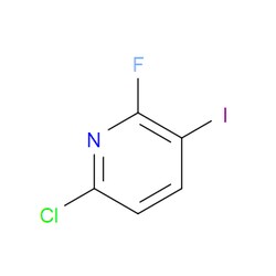 Aobchem&nbsp;6-Chloro-2-fluoro-3-iodopyridine | ≥97% | CAS 1187732-65-5 | C5H2ClFIN | 1g