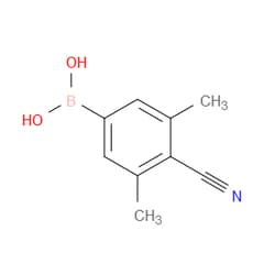Aobchem&nbsp;4-Cyano-3 5-dimethylphenylboronic acid | ≥97% | CAS 911210-53-2 | C9H10BNO2 | 1g
