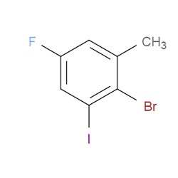 Aobchem&nbsp;2-Bromo-5-fluoro-1-iodo-3-methylbenzene | ≥95% | CAS 1805591-75-6 | C7H5BrFI | 1g