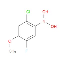 Aobchem&nbsp;2-Chloro-5-fluoro-3-methoxyphenylboronic acid | ≥97% | CAS 677741-96-7 | C7H7BClFO3 | 1g