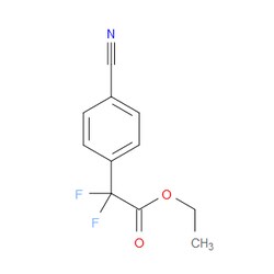 Aobchem&nbsp;Ethyl 4-cyano-   -difluorobenzeneacetate | ≥97% | CAS 854778-10-2 | C11H9F2NO2 | 1g
