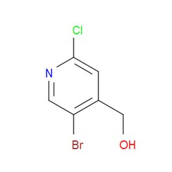 Aobchem&nbsp;(5-Bromo-2-chloropyridin-4-yl)methanol | ≥97% | CAS 1211531-97-3 | C6H5BrClNO | 1g