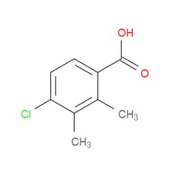 Aobchem&nbsp;4-Chloro-2 3-dimethylbenzoic acid | ≥97% | CAS 5628-66-0 | C9H9ClO2 | 500mg