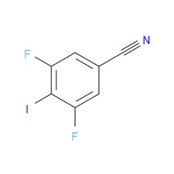 Aobchem&nbsp;3 5-Difluoro-4-iodobenzonitrile | ≥97% | CAS 1487337-76-7 | C7H2F2IN | 500mg