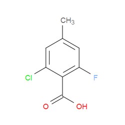 Aobchem&nbsp;2-Chloro-6-fluoro-4-methylbenzoic acid | ≥97% | CAS 1427373-49-6 | C8H6ClFO2 | 250mg