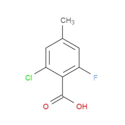 Aobchem&nbsp;2-Chloro-6-fluoro-4-methylbenzoic acid | ≥97% | CAS 1427373-49-6 | C8H6ClFO2 | 500mg