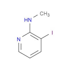 Aobchem&nbsp;3-Iodo-2-(methylamino)pyridine | ≥95% | CAS 113975-23-8 | C6H7IN2 | 250mg