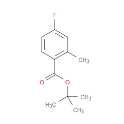 Aobchem&nbsp;Tert-butyl 4-fluoro-2-methylbenzoate | ≥95% | CAS 1438382-28-5 | C12H15FO2 | 1g
