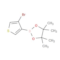 Aobchem&nbsp;2-(4Bbromothiophen-3-yl)-4 4 5 5-tetramethyl-1 3 2-dioxaborolane | ≥97% | CAS 1310404-31-9 | C10H14BBrO2S | 1g