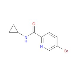 Aobchem&nbsp;5-Bromo-N-cyclopyridine-2-carboxamide | ≥97% | CAS 638219-77-9 | C9H9BrN2O | 1g