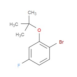 Aobchem&nbsp;1-Bromo-2-(1 1-dimethylethoxy)-4-fluorobenzene | ≥97% | CAS 960309-88-0 | C10H12BrFO | 250mg