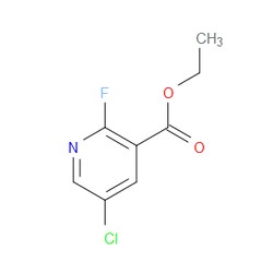 Aobchem&nbsp;5-Chloro-2-fluoronicotinic acid ethyl ester | ≥97% | CAS 1214345-81-9 | C8H7ClFNO2 | 250mg