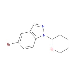 Aobchem&nbsp;5-Bromo-1-(tetrahydro-2H-pyran-2-yl)-1H-indazole | ≥95% | CAS 478828-53-4 | C12H13BrN2O | 500mg