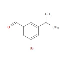 Aobchem&nbsp;3-Bromo-5-isopropylbenzaldehyde | ≥97% | CAS 1112210-93-1 | C10H11BrO | 1g