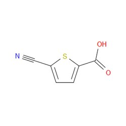 Aobchem&nbsp;5-Cyanothiophene-2-carboxylic acid | ≥95% | CAS 59786-39-9 | C6H3NO2S | 250mg