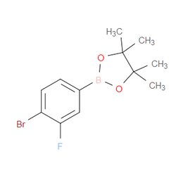 Aobchem&nbsp;4-Bromo-3-fluorophenylboronic acid pinacol ester | ≥97% | CAS 1451391-19-7 | C12H15BBrFO2 | 1g