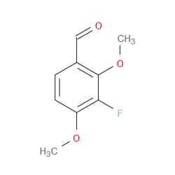 Aobchem&nbsp;2 4-Dimethoxy-3-fluorobenzaldehyde | ≥97% | CAS 502483-90-1 | C9H9FO3 | 500mg