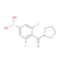 Aobchem&nbsp;3 5-Difluoro-4-(1-pyrrolidinylcarbonyl)phenylboronic acid | ≥97% | CAS 1264616-16-1 | C11H12BF2NO3 | 250mg