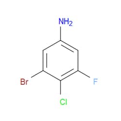 Aobchem&nbsp;3-Bromo-4-chloro-5-fluorobenzenamine | ≥97% | CAS 35754-27-9 | C6H4BrClFN | 250mg
