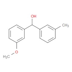 Aobchem&nbsp;3-Methoxy- -(3-methylphenyl)benzenemethanol | ≥97% | CAS 844683-32-5 | C15H16O2 | 250mg
