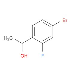 Aobchem&nbsp;1-(4-Bromo-2-fluorophenyl)ethanol | ≥95% | CAS 353282-88-9 | C8H8BrFO | 500mg