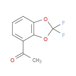 Aobchem&nbsp;1-(2 2-Difluoro-1 3-benzodioxol-4-yl)ethanone | ≥95% | CAS 126120-83-0 | C9H6F2O3 | 500mg