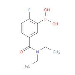 Aobchem&nbsp;5-(Diethylcarbamoyl)-2-fluorophenylboronic acid | ≥97% | CAS 874289-47-1 | C11H15BFNO3 | 1g