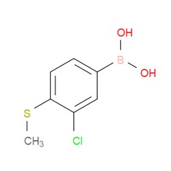 Aobchem&nbsp;3-Chloro-4-(methylthio)phenylboronic acid | ≥97% | CAS 877383-14-7 | C7H8BClO2S | 1g