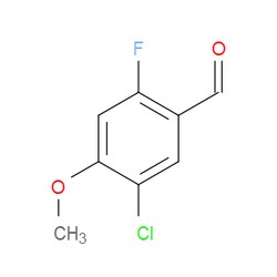 Aobchem&nbsp;5-Chloro-2-fluoro-4-methoxybenzaldehyde | ≥97% | CAS 221622-80-6 | C8H6ClFO2 | 250mg