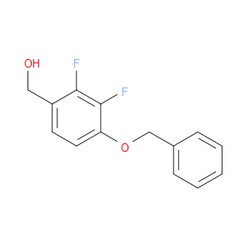 Aobchem&nbsp;2 3-Difluoro-4-(phenylmethoxy)benzyl alcohol | ≥97% | CAS 1637386-43-6 | C14H12F2O2 | 250mg