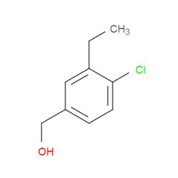 Aobchem&nbsp;4-Chloro-3-ethylbenzyl alcohol | ≥97% | CAS 1314929-17-3 | C9H11ClO | 250mg