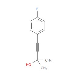 Aobchem&nbsp;4-(4-Fluorophenyl)-2-methyl-3-butyn-2-ol | ≥95% | CAS 81233-93-4 | C11H11FO | 250mg