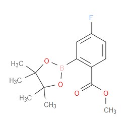 Aobchem&nbsp;5-Fluoro-2-(methoxycarbonyl)phenylboronic acid pinacol ester | ≥97% | CAS 1400976-17-1 | C14H18BFO4 | 1g