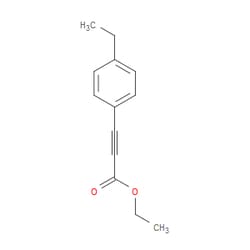 Aobchem&nbsp;Ethyl 3-(4-ethylphenyl)-2-propynoate | ≥95% | CAS 887274-55-7 | C13H14O2 | 500mg