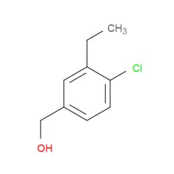 Aobchem&nbsp;4-Chloro-3-ethylbenzyl alcohol | ≥97% | CAS 1314929-17-3 | C9H11ClO | 500mg