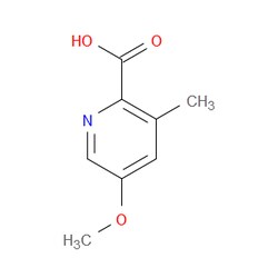 Aobchem&nbsp;5-Methoxy-3-methylpicolinic acid | ≥97% | CAS 1256789-42-0 | C8H9NO3 | 1g