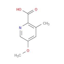 Aobchem&nbsp;5-Methoxy-3-methylpicolinic acid | ≥97% | CAS 1256789-42-0 | C8H9NO3 | 250mg