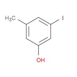 Aobchem&nbsp;3-Iodo-5-methylphenol | ≥95% | CAS 1073339-05-5 | C7H7IO | 250mg