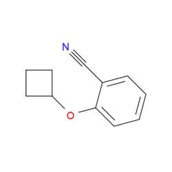 Aobchem&nbsp;2-(Cyclobutyloxy)benzonitrile | ≥97% | CAS 1247509-37-0 | C11H11NO | 250mg