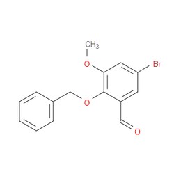 Aobchem&nbsp;2-(Benzyloxy)-5-bromo-3-methoxybenzaldehyde | ≥97% | CAS 155351-68-1 | C15H13BrO3 | 250mg