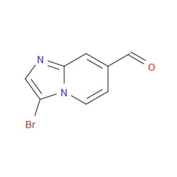 Aobchem&nbsp;3-Bromoimidazo[1 2-a]pyridine-7-carbaldehyde | ≥95% | CAS 342613-82-5 | C8H5BrN2O | 500mg