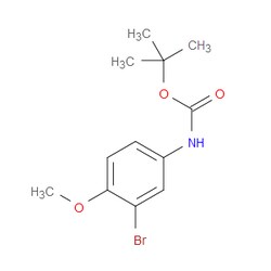 Aobchem&nbsp;Tert-butyl (3-bromo-4-methoxyphenyl)carbamate | ≥95% | CAS 1489212-69-2 | C12H16BrNO3 | 1g