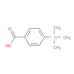 Aobchem&nbsp;4-(Trimethylsilyl)benzoic acid | ≥97% | CAS 15290-29-6 | C10H14O2Si | 1g